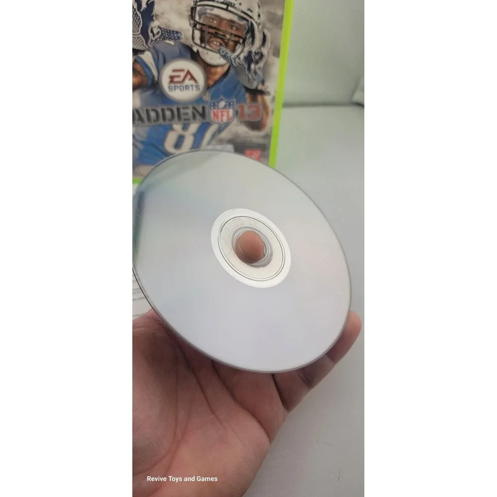 Madden NFL 13 (Microsoft Xbox 360, 2012) Game‎ and Case Tested and Working Great